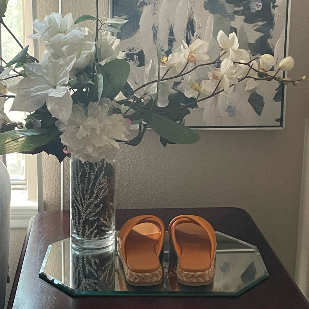 Tory Burch Crisscross Espadrille Slide Sandals | Quiet Luxury Resort Style | 7 - Picture 5 of 16